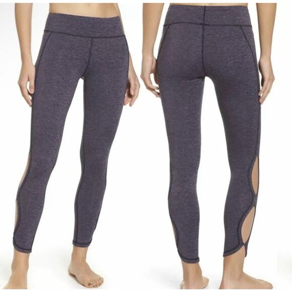 Free People Movement Womens XS Navy Infinity Activewear Ankle Leggings Workout - Picture 1 of 10